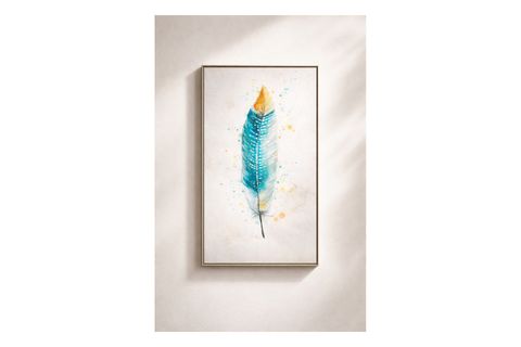 BOHO TÜY MOTİFLİ KANVAS TABLO, DESEN 5