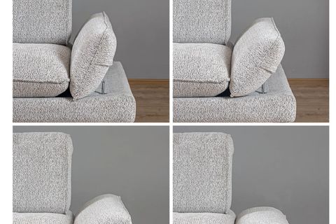 COSY KÖŞE KOLTUK, METAL AYAK, SOL KÖŞE, KIRIK BEYAZ