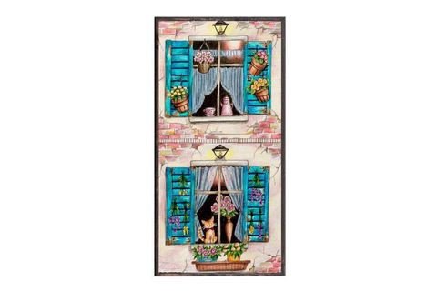 ÇERÇEVELİ WİNDOW AHŞAP  TABLO 30X60
