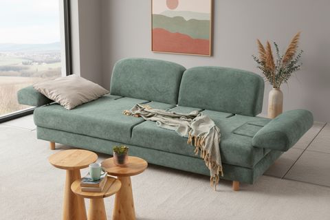 ATHENS YATAKLI SANDIKLI ÜÇLÜ KOLTUK, YEŞİL