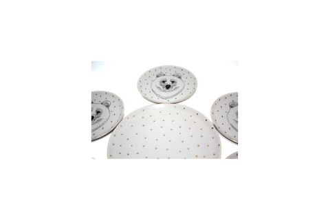 PORLAND FOREST YALDIZLI SERVİS TABAĞI 28CM 4'LÜ