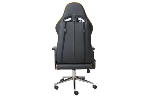 GAMER DERİ KOL VE YÜKSEKLİK AYARLANABİLİR OYUNCU KOLTUĞU, TURUNCU