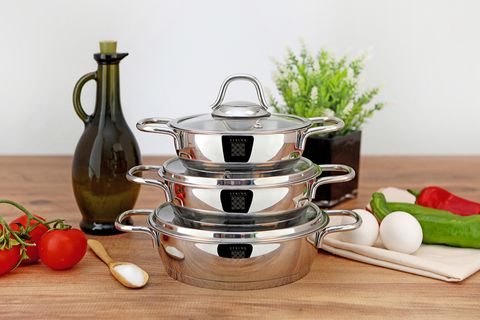 SERENK DEFİNİTİON 6 PARÇA OMLET SETİ, ÇELİK