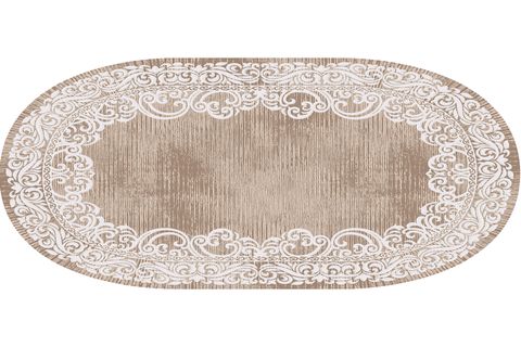 DİJİTAL BASKI, KAYMAZ TABAN İKİLİ BANYO PASPASI 100X60 + 60X50 CM  RVG5-HK104
