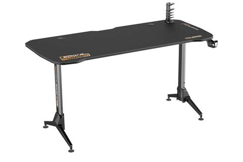 ADORE GAMİNG PROFESYONEL OYUNCU MASASI KARBON ÇELİK GÖVDE SİYAH