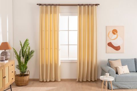 GAURA FON PERDE, KREM, 120X260