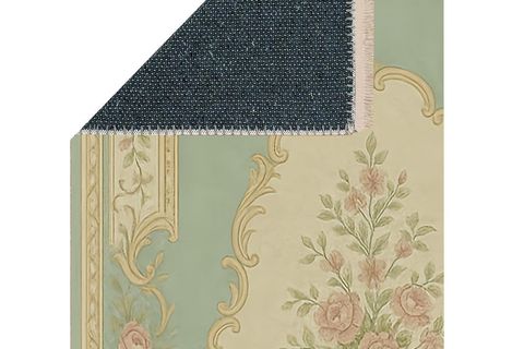 MİNT YEŞİLİ VİNTAGE DOKUMA TABAN HALI, 385 YNG, 60X120 CM