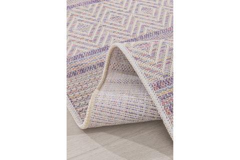 VİVALDİ LİLA PEMBE MODERN HALI 10057A, 77X200