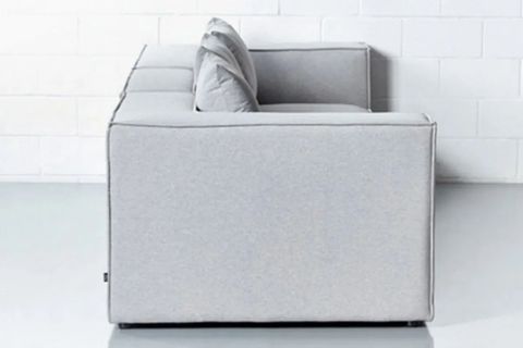 LENA KETEN MODÜLER KÖŞE KOLTUK, GRİ