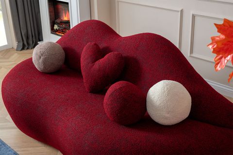 LİPS KANEPE, BORDO
