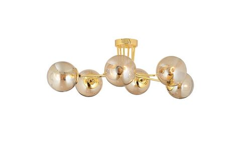 APLİQA TANYER ALTILI AVİZE, GOLD