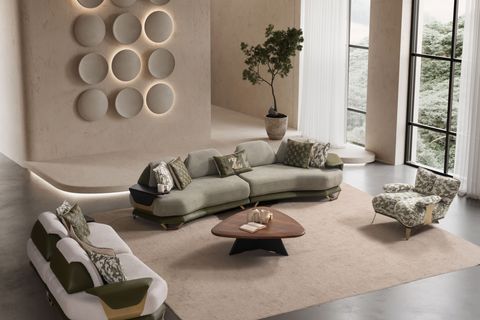 ETNA ÜÇLÜ KOLTUK, KREM