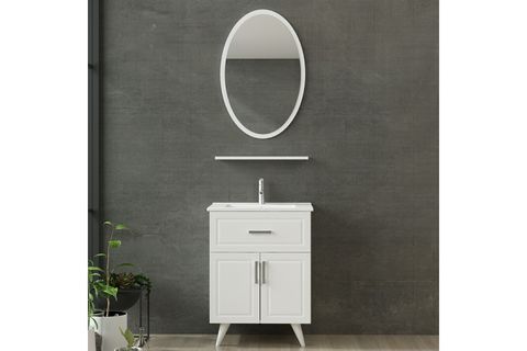 SANYA BANYO DOLABI 65CM AY2K1Ç 1EA1R ETJ BEYAZ