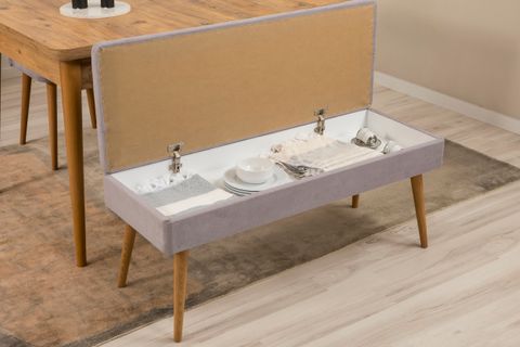 VİNA YEMEK ODASI TAKIMI, ATLANTİK SOHO GRİ