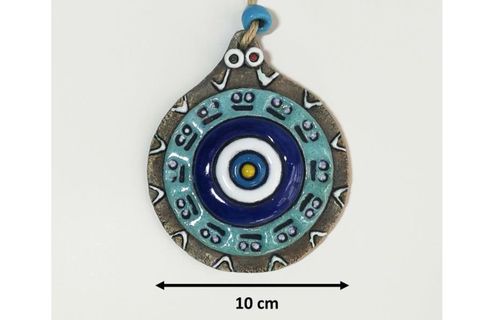 SERAMİK KABARTMALI NAZARLIK DUVAR SÜSÜ