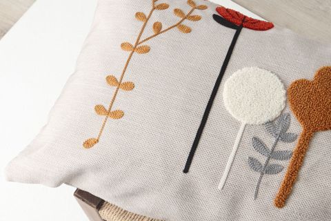 BAHAR DESENLİ DOLGULU KIRLENT  PUNCH 45X25