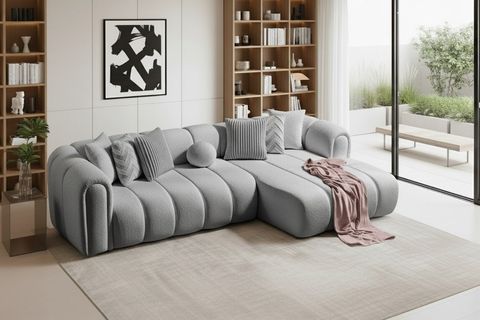 OSLO KÖŞE KOLTUK, SAĞ, GRİ