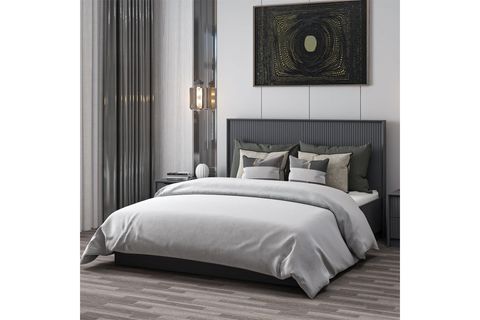 KALE LUXE BAZA BAŞLIK SETİ, ANTRASİT, 160X200