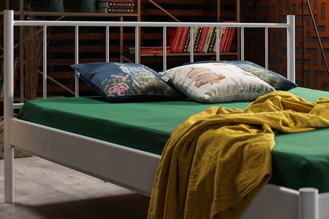 FALEZ S METAL KARYOLA, BEYAZ, 140X190