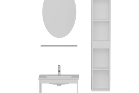 VERA BANYO DOLABI 65CM AS2K+1EA1R+ETJ+BOY BEYAZ