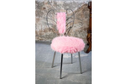 MENDY ANGEL SANDALYE, PEMBE, GÜMÜŞ AYAK