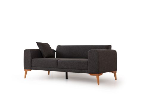 BABİL İKİLİ KANEPE, ANTRASİT