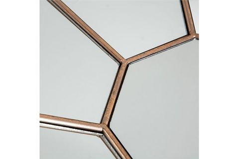 LUX BRONZ DUVAR AYNASI 51X51 CM