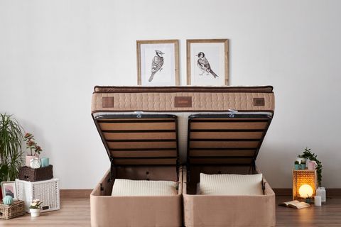 W. COTTON BAZA BAŞLIK VE PEDLİ YATAK SETİ, 180X200