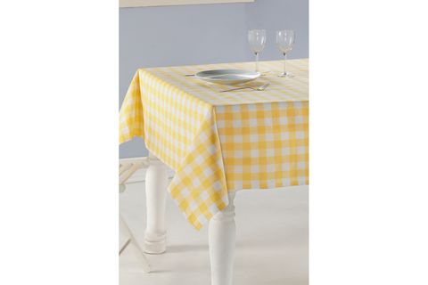 KARELİ SARI MASA ÖRTÜSÜ, 160X160