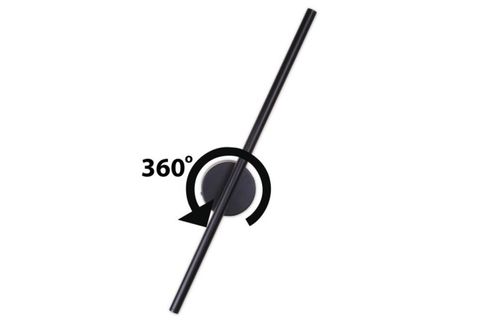 LONG LED DUVAR APLİK, MAT SİYAH