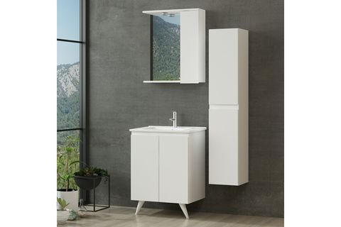 NİKA BANYO DOLABI 65CM AY2K 1K1A ETJ BOY BEYAZ