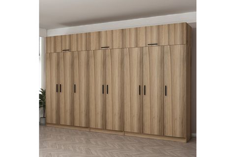 MİNAR KALE GARDIROP 4,  8 KAPAKLI,  190 CM