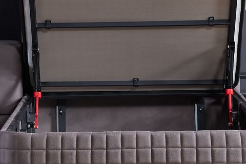 LATEX COMFORT BAZA VE USB GİRİŞLİ BAŞLIK TAKIMI, 90X200