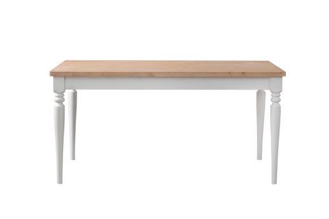 CUNDA AHŞAP MASA VE BENCH TAKIMI, 140X80