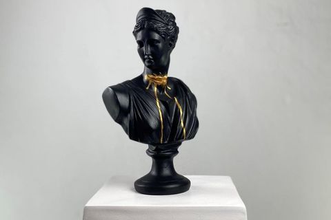 ARTEMIS GOLD BLOOD POP ART DEKORATİF ROMA YUNAN HEYKELLERİ