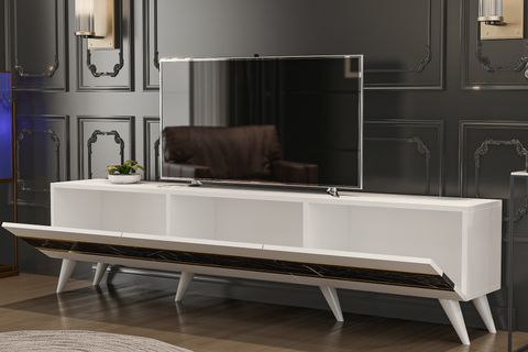 GİVAYO ZERO TV ÜNİTESİ, BEYAZ ROYAL