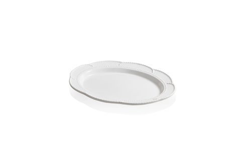 THE MİA GRANDE SERVİS TABAĞI BEYAZ 41X31 CM GRD0012