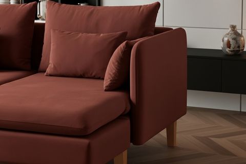 BUDAPEST MODÜLER MİNİ KÖŞE KOLTUK, KİREMİT