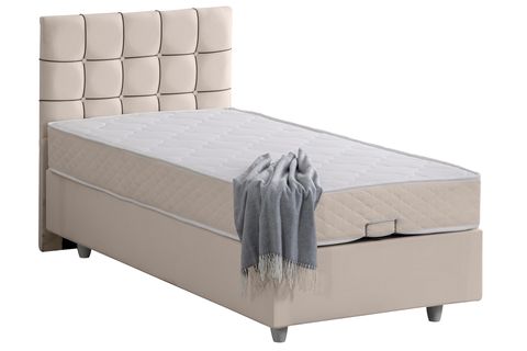 TAVİRA BAZA BAŞLIK VE YATAK SETİ, KREM 140X190