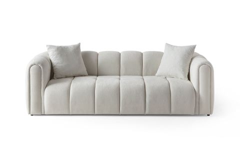 OSLO ÜÇLÜ KOLTUK, BEYAZ