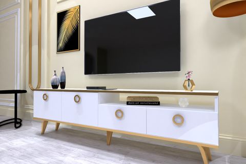 MONO TV SEHPASI, BEYAZ GOLD