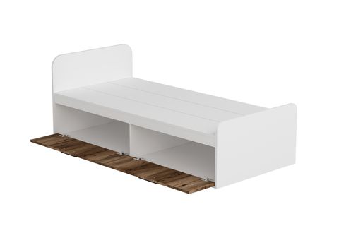 ARNETTİ NEWRA DOLAPLI KARYOLA, BEYAZ LİDYA