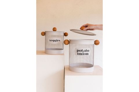 THE MİA STRİPE PATATES SOĞAN KABI BEJ