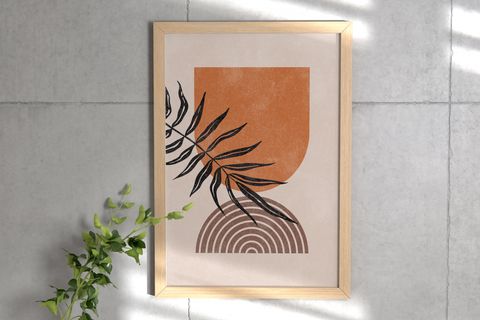 GREAT CIRCLES ÜÇLÜ ÇERÇEVELİ TABLO
