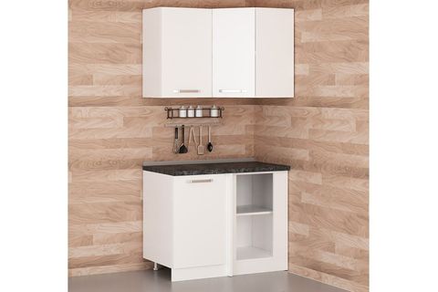 MİNAR 105CM KÖŞE MUTFAK DOLABI BEYAZ K105B1