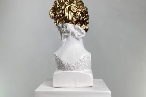 DAVID GOLDEN CROWN POP ART DEKORATİF ROMA YUNAN HEYKELLERİ