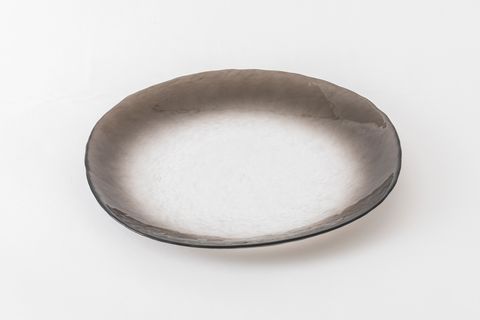 KİTCHEN ESSENTİALS ALTHEA CAM PASTA TABAĞI 21 CM, FÜME