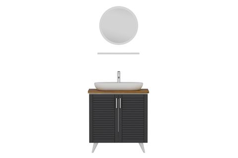 VERA BANYO DOLABI 85CM AY2K 1YA1R TZG BEYAZ ANTRASİT
