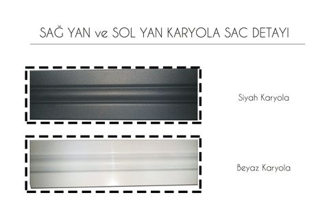 GM 305 MODERN ÇİFT KİŞİLİK METAL SİYAH ANTRASİT GRİ KARYOLA 150X200