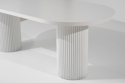 MİLAS YEMEK MASASI, BEYAZ